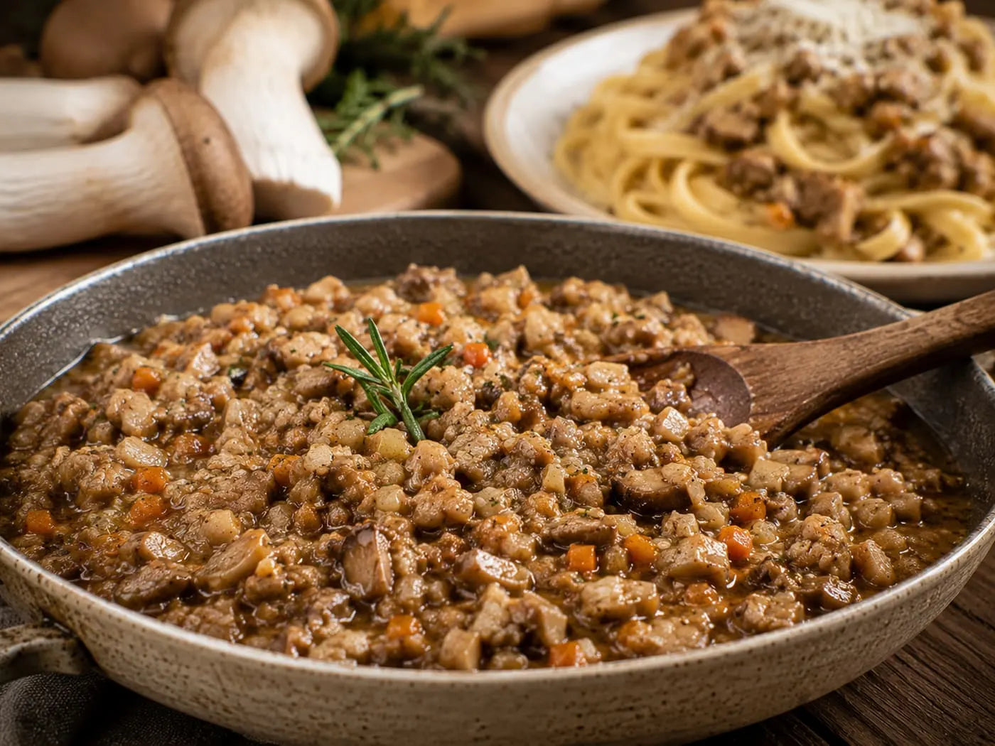 White king oyster ragù